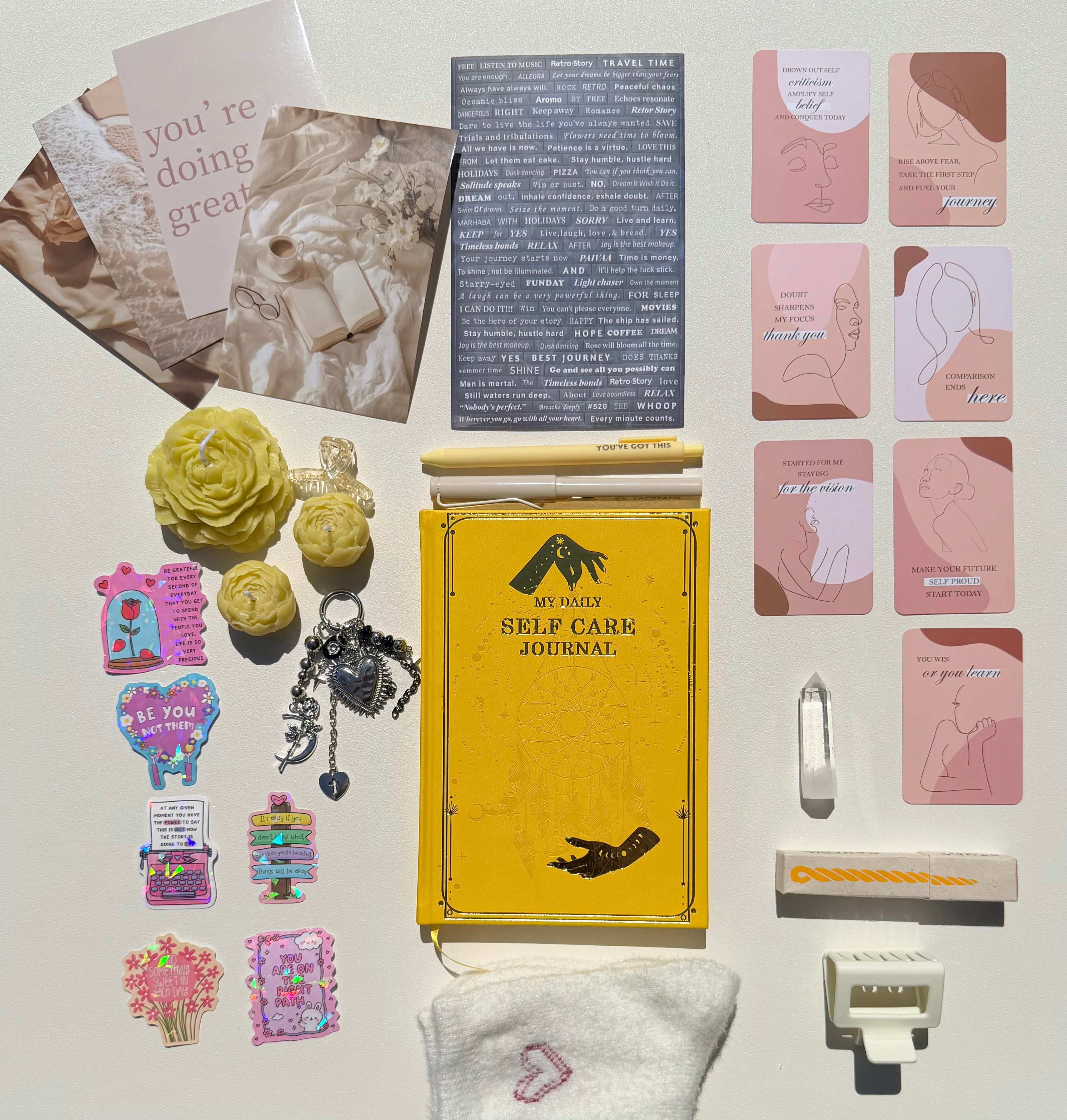 💛 YELLOW SELF CARE RITUAL BOX